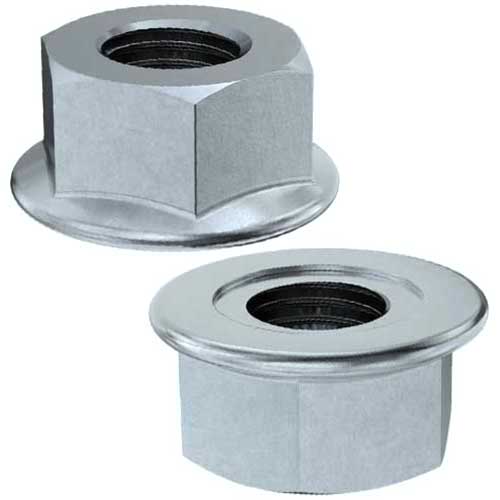 Гайка Din 6923 кл.8.8 з дрібним кроком цинк