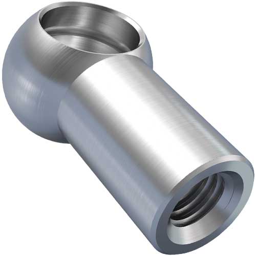 Din 71805 B Шарнір з пазом під шплінт жовтий цинк