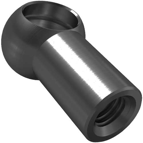 Din 71805 B Шарнір з пазом під шплінт без покриття