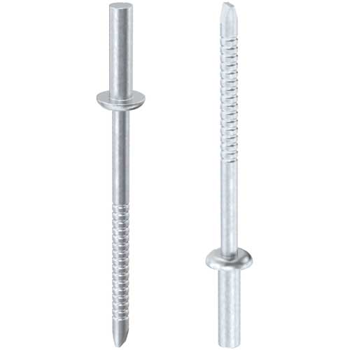 Din 7337 Заклепка відривна герметична Al-Al