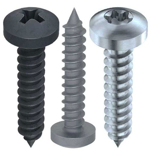 Din 7981 C Саморіз з напівкруглою головкою і загостреним кінцем