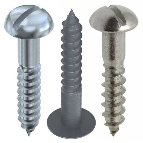 Din 96 Шуруп з напівкруглою головкою і прямим шліцом