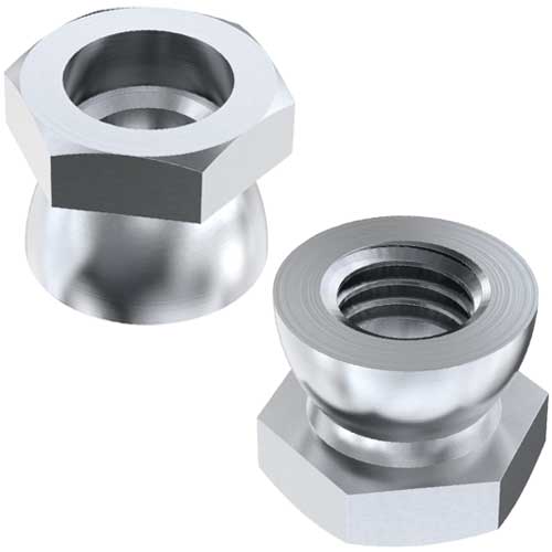 WS9305-Аrt 9150 Гайка антивандальна нержавіюча A2