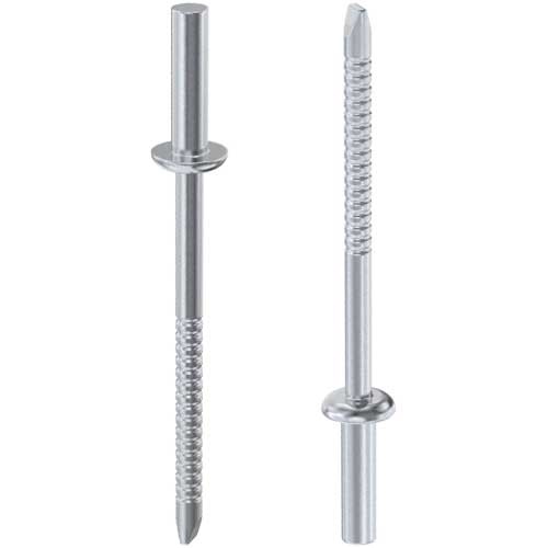 Din 7337 Заклепка відривна герметична зі збільльшеним буртиком A2-A2