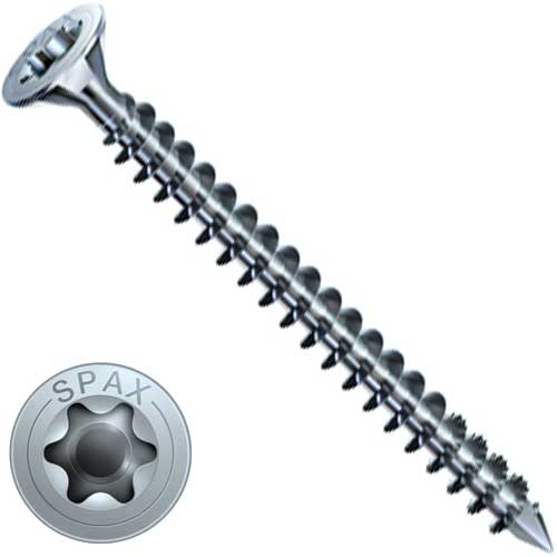 Шуруп SPAX універсальний з потайною головкою з буром