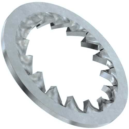 Шайба Din 6798 J жовтий цинк