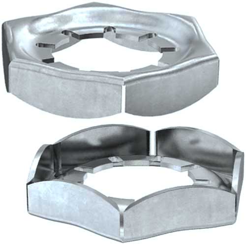 Гайка Din 7967 цинк