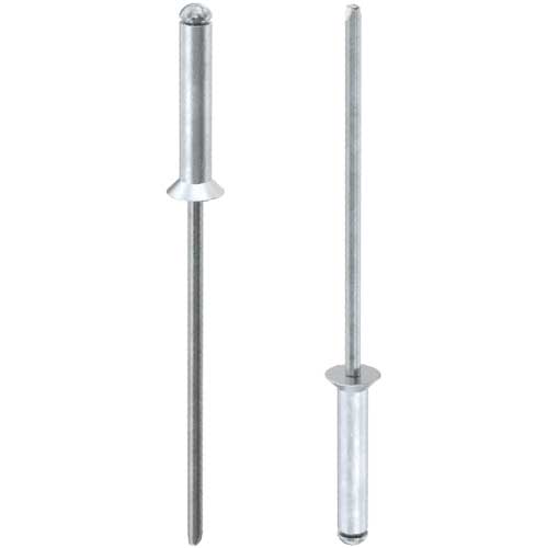 Din 7337 Заклепка відривна з потайним буртиком Al-St