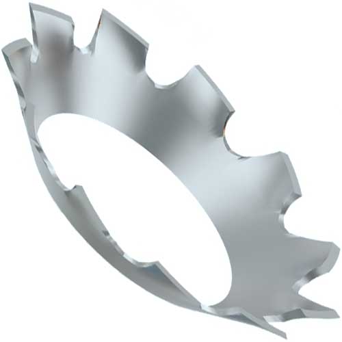 Шайба Din 6797 V цинк