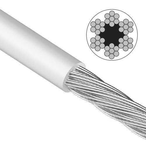 Din 3055 Трос 6x7 A4 у PVC обплетенні