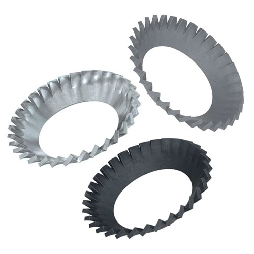 Din 6798 V Шайба стопорна із зовнішніми зубцями увігнута