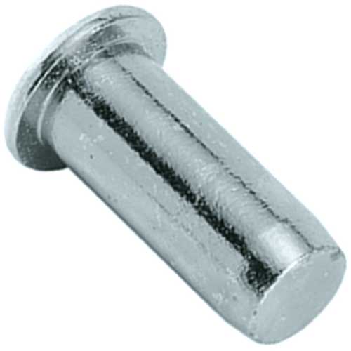 Клепальна гайка закрита гладка з буртиком цинк