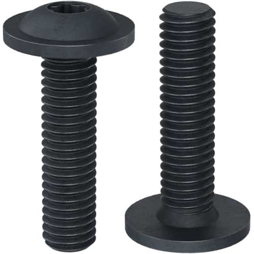 Гвинт ISO 7380-2 кл.10.9 чорний цинк TORX