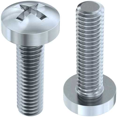 Din 7985 Дюймовий гвинт цинк