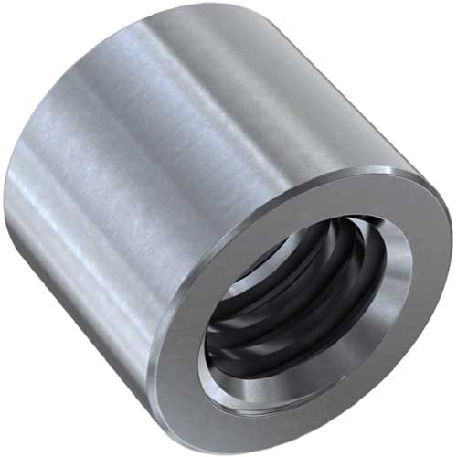 Гайка трапецієвидна кругла AN 117 без покриття