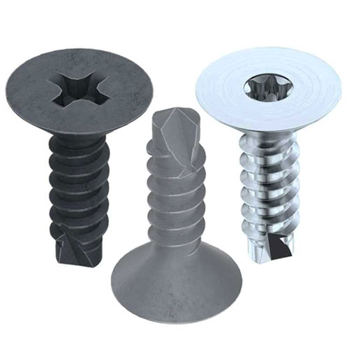 Din 7504 P Саморіз з потайною головою і буром