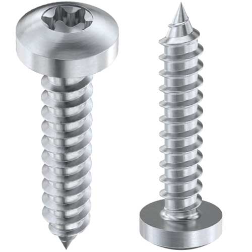 Саморіз Din 7981 C нержавіючий А2 TORX