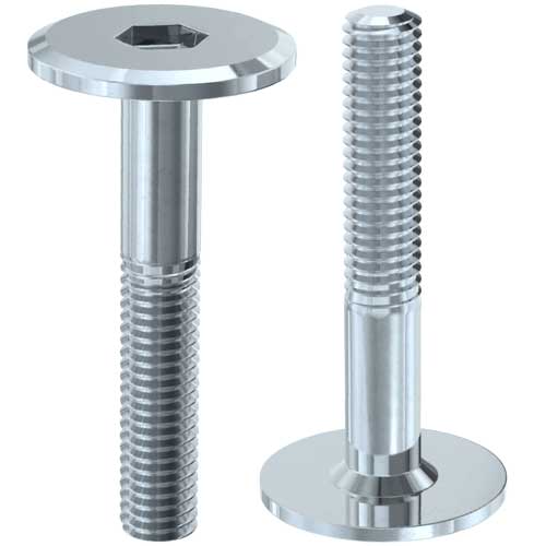 013.17 Гвинт мебельний жовтий цинк