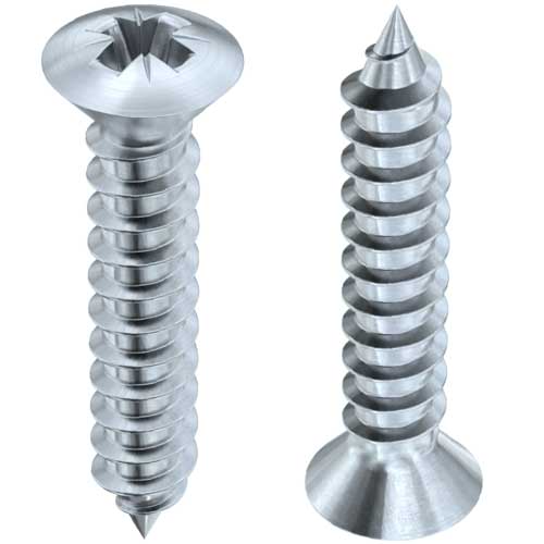 Саморіз Din 7983 C жовтий цинк