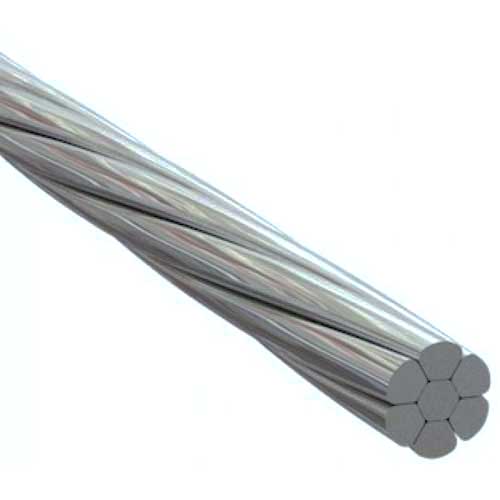 Din 3052 Трос 1x7 цинк