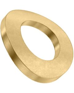 Шайба DIN137А М4 латунь/нікель