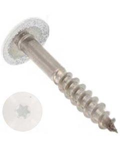 Шуруп Аrt.9086  М4.8х38 А2 TORX чорн. голова