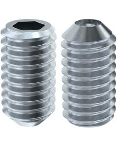 Гвинт установочний DIN916 М12х45 оц