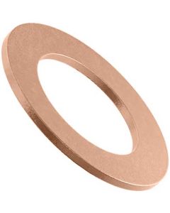 Шайба DIN433 М8 мідь