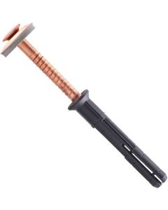 Дюбель швидкого монтажу М6х40 А2 обмідн. + EPDМ d=15