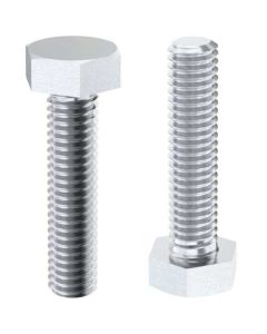 Болт DIN933 М12х45 Аl чорний