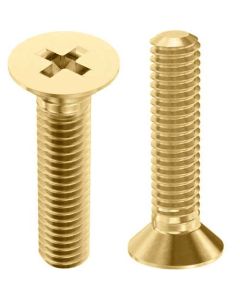 Гвинт DIN965 М5х10 латунь