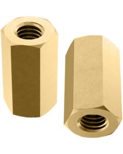 Гайка DIN6334  М10х16 латунь