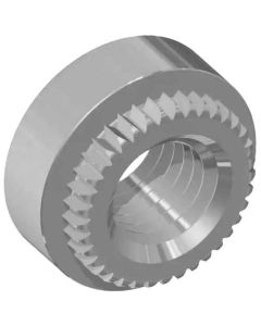 Гайка запресовочна кругла KF2 М3 оц.