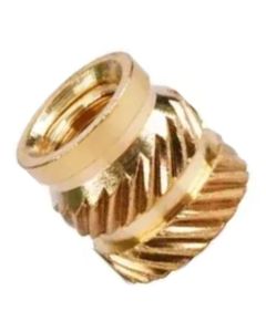 Threaded inserts M2х2х3.2mm brass