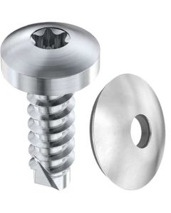 Саморіз DIN7504N М4.8х25+EPDМ (d=12)TX А2 Бі-метал