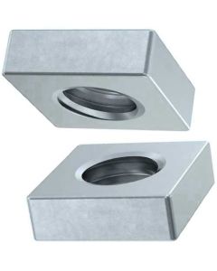 Гайка DIN562 1/2&quot; -13UNС кл. 8 оц. жовт.