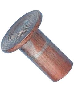 Заклепка DIN7338 А М5х15 мідь dk=11.5