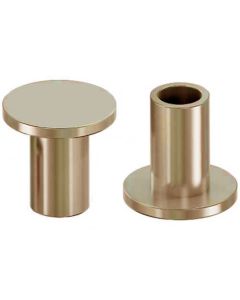 Заклепка DIN7338 B М4х16 латунь