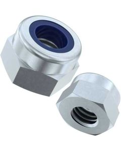 Гайка DIN982 3/8&quot; -16UNC кл.10 оц.