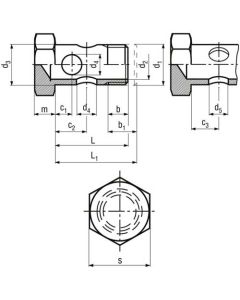 Screw DIN7643 M16x1.5