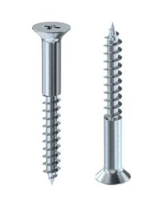 Шуруп DIN9105 (Аrt.9050)  М4х30 оц. жовт.