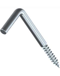 Шуруп з  L-гаком art.88137 М3.5х30 білий