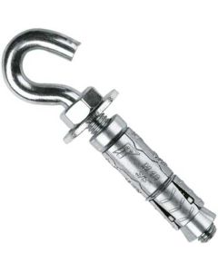 Анкер однорозпірний М8х65 з відкритим кільцем оц. жовт.