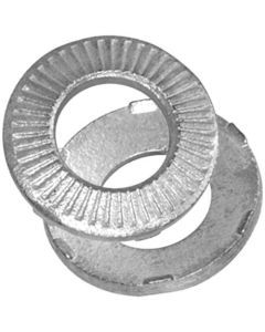 Contact washer NFE 25-511 (type N) M8 A4 with teeth