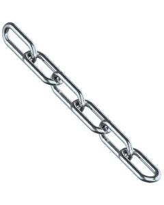 Ланцюг DIN763  D=4 оц. жовт (60см) довга ланка