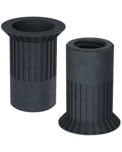 Клеп. гайка М5C рифл. середній (l=14) оц. чорний