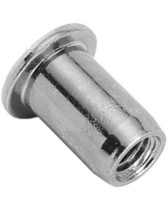 Клеп. гайка А4 М6C гладка бурт