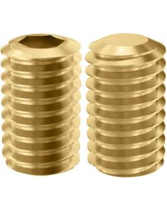 Гвинт DIN913 М10х16 латунь