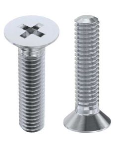 Гвинт DIN965 М5х10 нікельов.