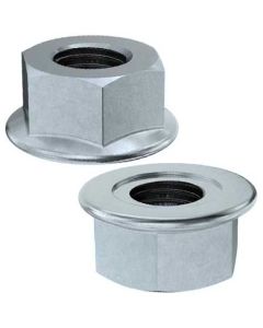 Гайка DIN6923 3/8&quot;-16UNC кл.8.8 оц.жовт. s-lock